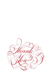 Thank You Card -Red Script2