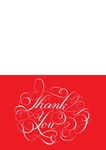 Thank You Card -Red Script1
