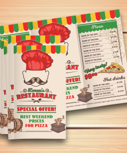 CARRY OUT MENUS