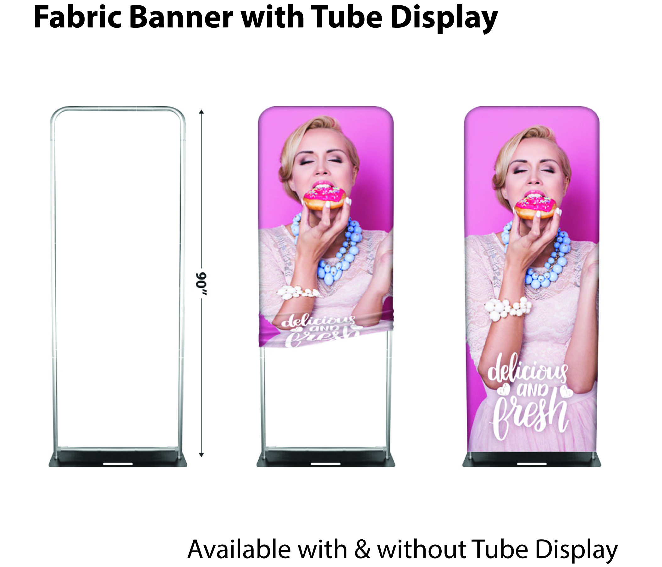 Fabric Banner Tube Display